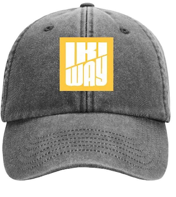 IKIWAY | Vintage cap Black ikiway