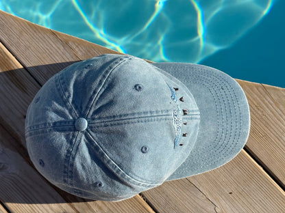IKI WAVE | Vintage cap BLUE ikiway