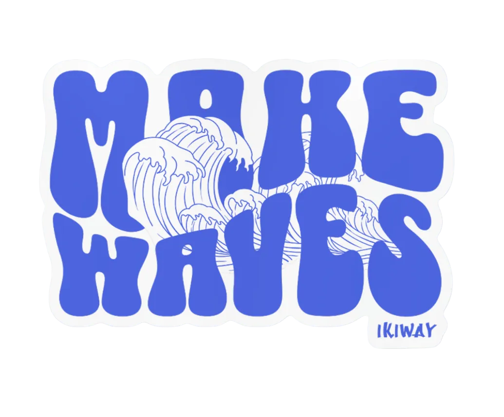 Make Waves | Sticker ikiway
