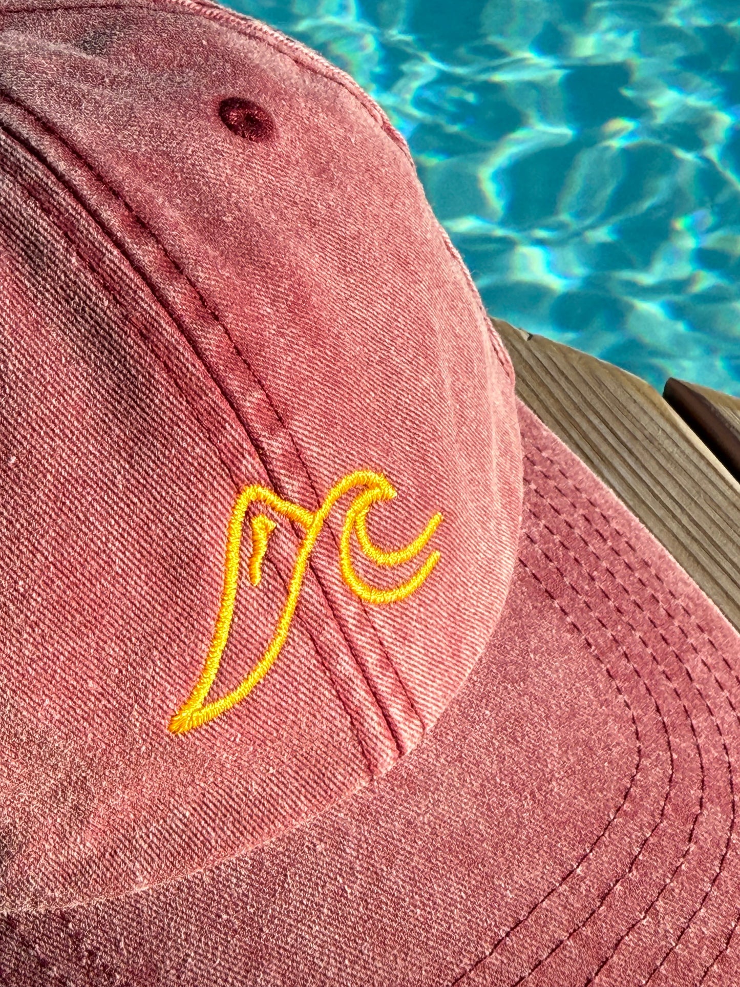 PEAK WAY WAVE | Vintage cap RED ikiway