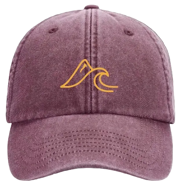 PEAK WAY WAVE | Vintage cap RED ikiway