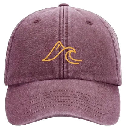PEAK WAY WAVE | Vintage cap RED ikiway