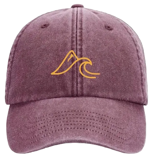 PEAK WAY WAVE | Vintage cap RED ikiway