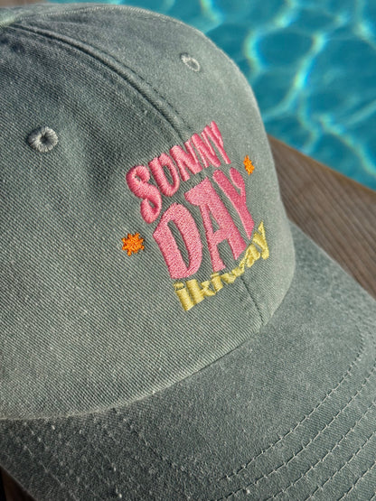 SUNNY DAY | Vintage cap GREEN ikiway