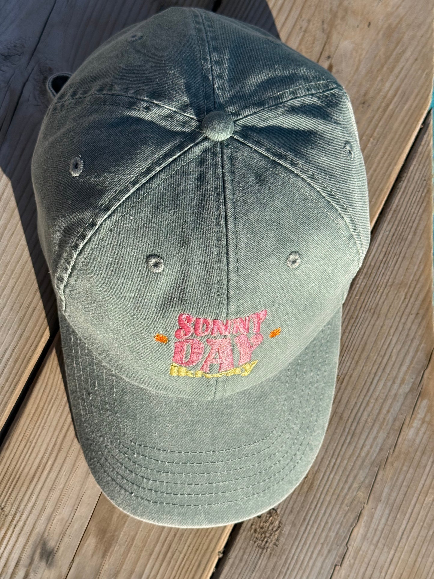 SUNNY DAY | Vintage cap GREEN ikiway