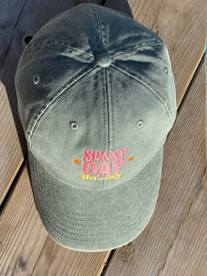 SUNNY DAY | Vintage cap GREEN ikiway