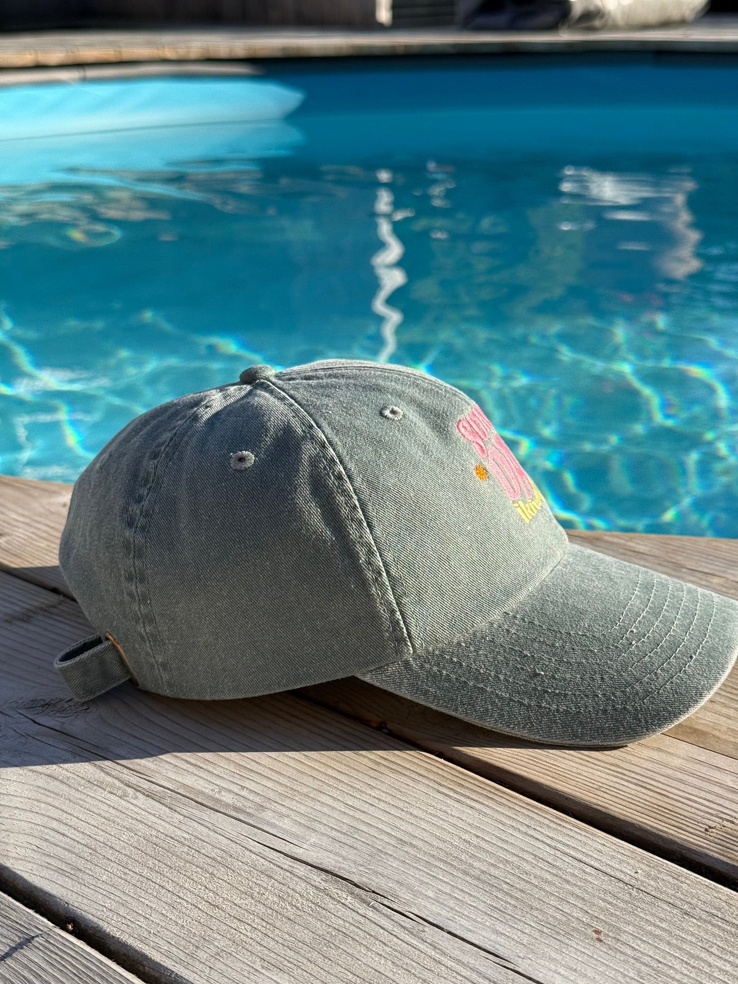 SUNNY DAY | Vintage cap GREEN ikiway