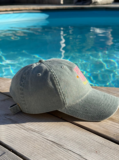 SUNNY DAY | Vintage cap GREEN ikiway