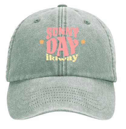 SUNNY DAY | Vintage cap GREEN ikiway