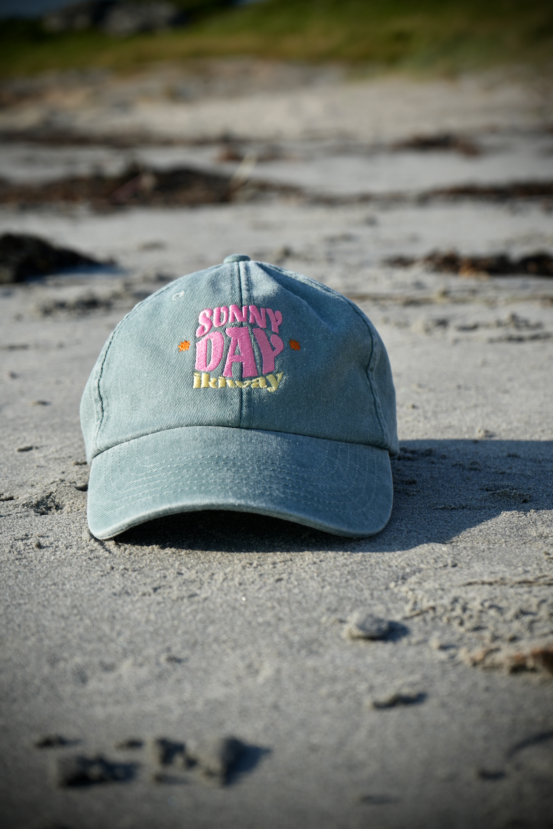SUNNY DAY | Vintage cap GREEN ikiway