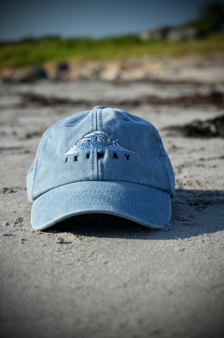 IKI WAVE | Vintage cap BLUE ikiway