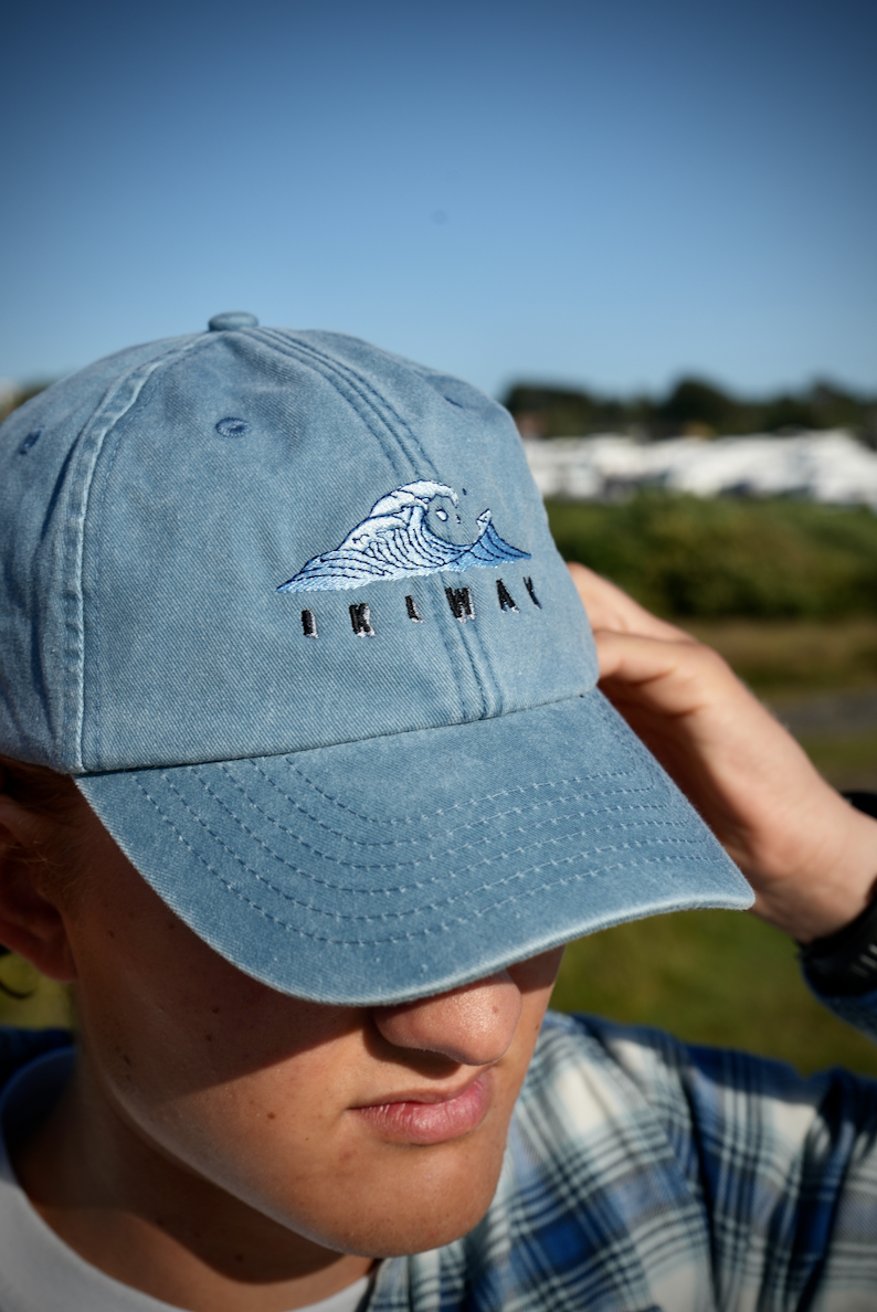 IKI WAVE | Vintage cap BLUE ikiway