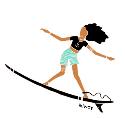 Surf Girl | Sticker ikiway