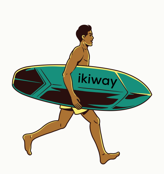 Surf Man | Sticker ikiway