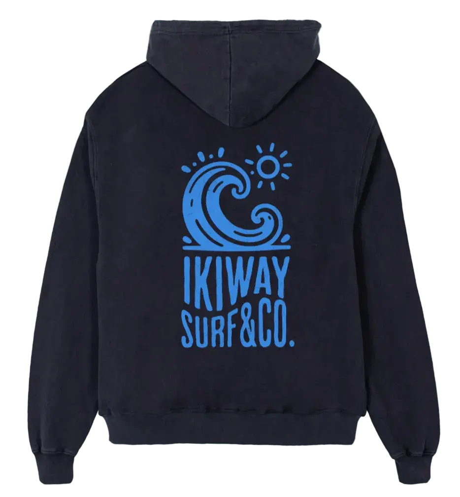 Surf & Co | Hoodie — Vintage Black ikiway
