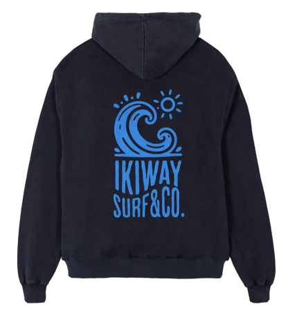 Surf & Co | Hoodie — Vintage Black ikiway
