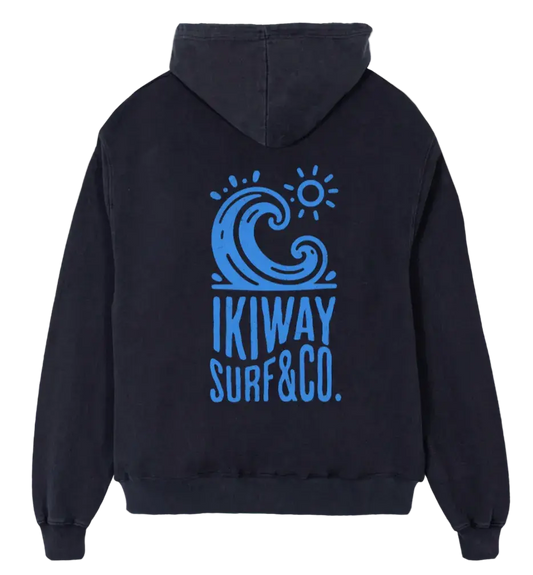 Surf & Co | Hoodie — Vintage Black ikiway