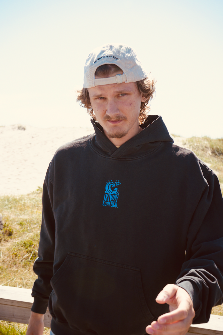 Surf & Co | Hoodie — Vintage Black ikiway