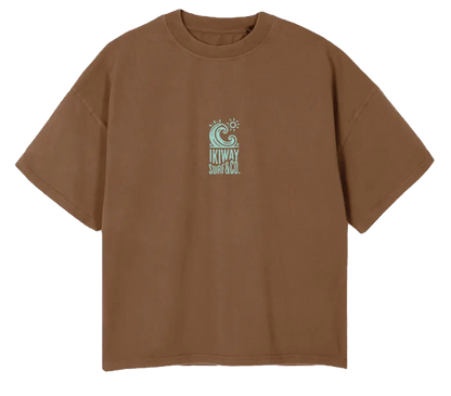 Surf & Co | T-Shirt — Vintage Tan ikiway