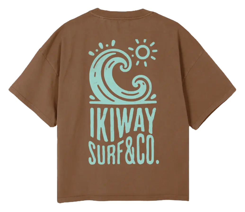 Surf & Co | T-Shirt — Vintage Tan ikiway