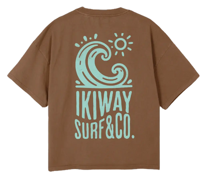 Surf & Co | T-Shirt — Vintage Tan ikiway