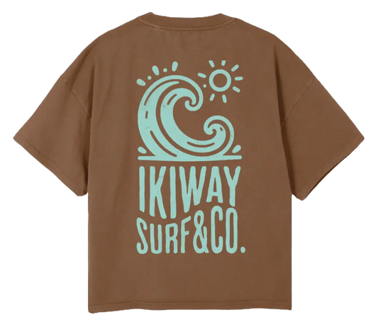 Surf & Co | T-Shirt — Vintage Tan ikiway