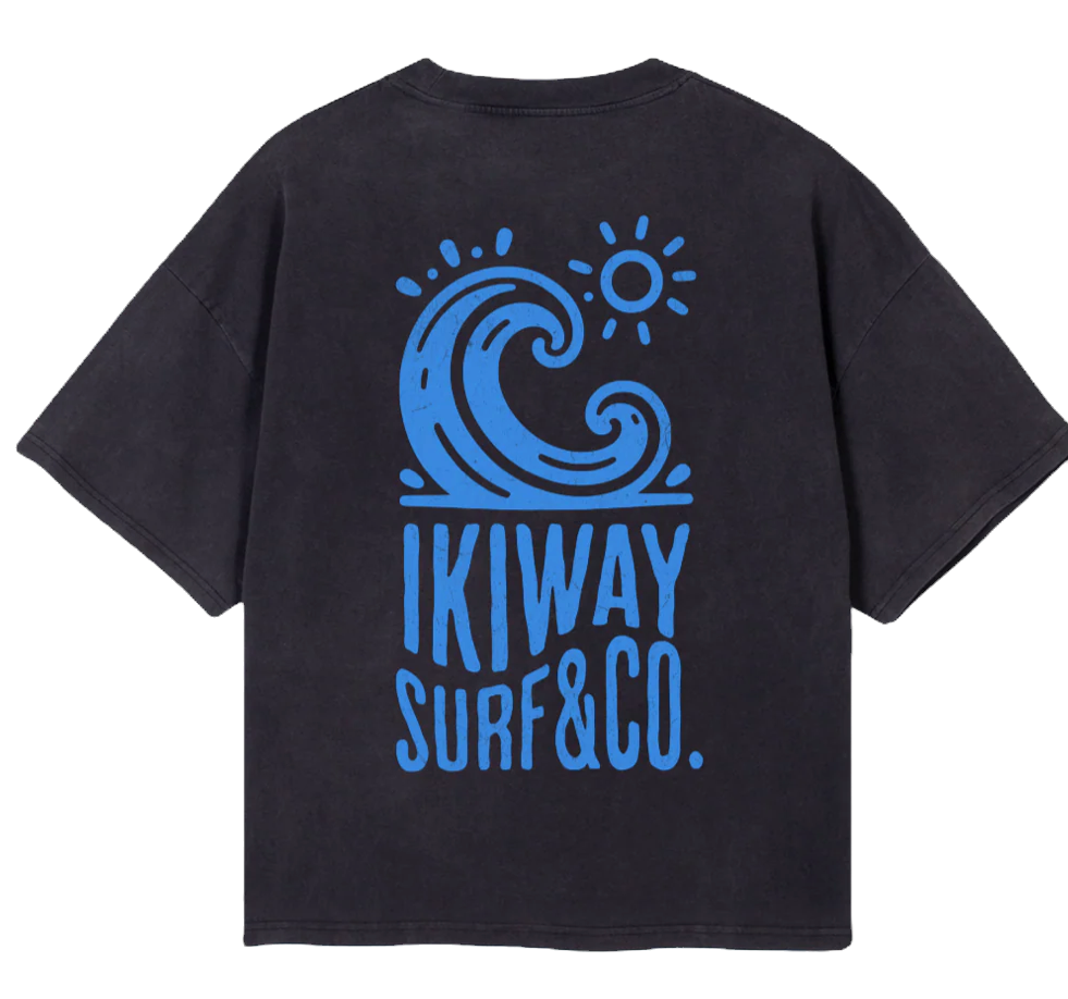 Surf & Co  | T-Shirt — Vintage Black ikiway
