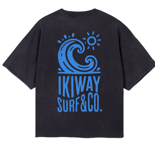 Surf & Co  | T-Shirt — Vintage Black ikiway