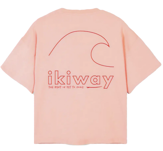 ikiway Wave | T-Shirt — Pink Clay ikiway