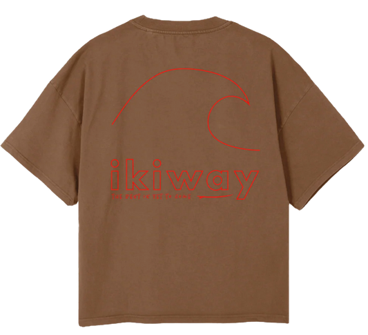 ikiway Wave | T-Shirt — Vintage Tan ikiway