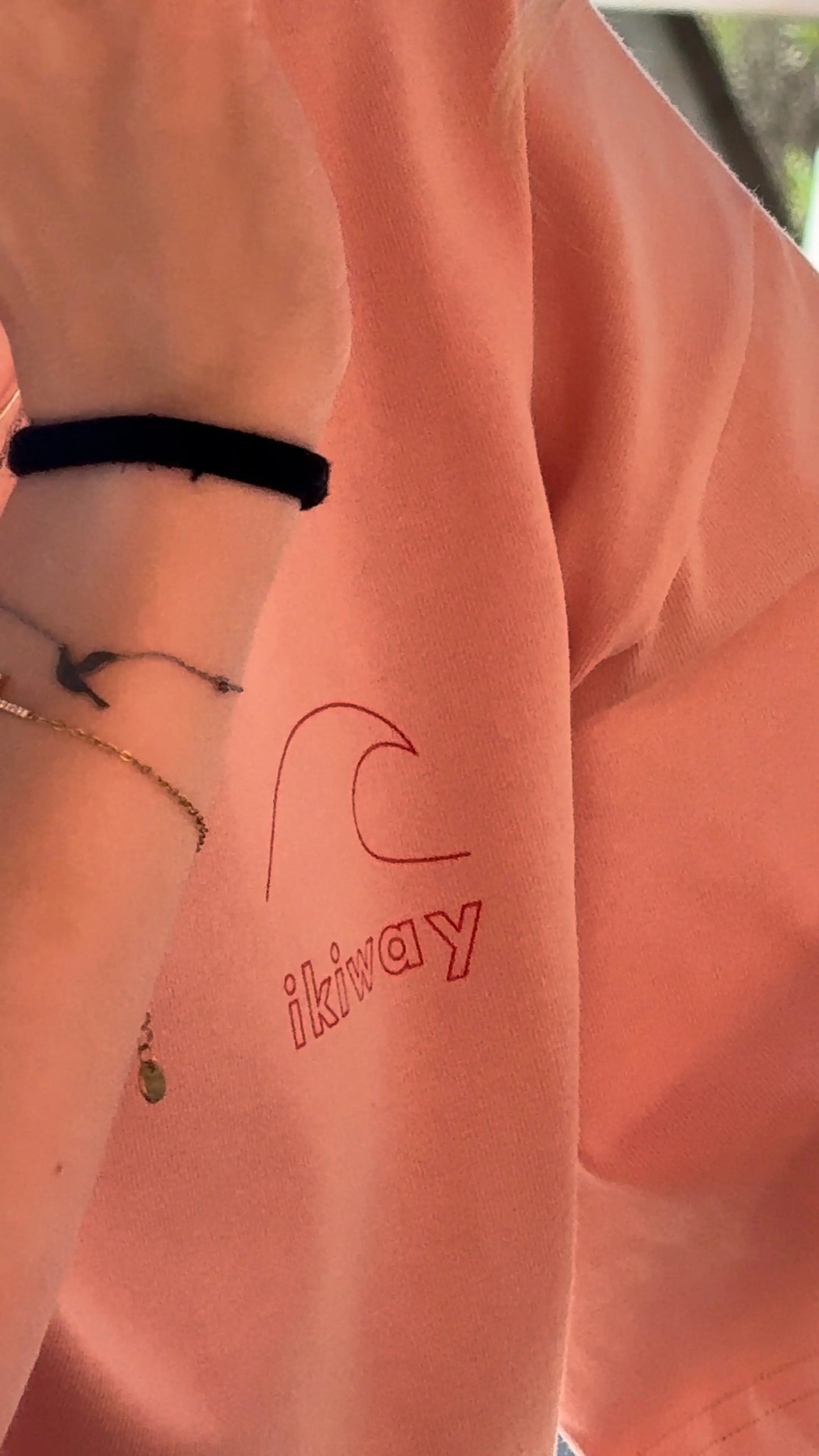 ikiway Wave | T-Shirt — Pink Clay ikiway