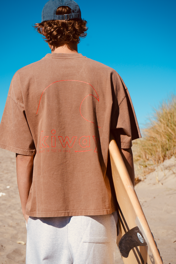 ikiway Wave | T-Shirt — Vintage Tan ikiway