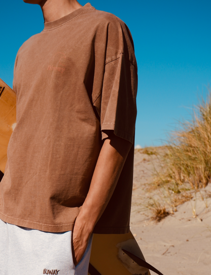 ikiway Wave | T-Shirt — Vintage Tan ikiway