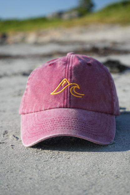 PEAK WAY WAVE | Vintage cap RED ikiway