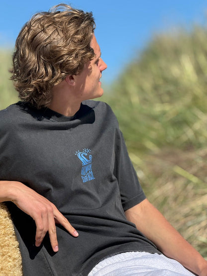 Surf & Co  | T-Shirt — Vintage Black ikiway